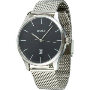 BOSS Black Analogové hodinky černá / stříbrná
