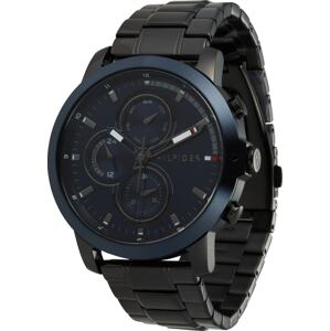 TOMMY HILFIGER Analogové hodinky marine modrá / černá