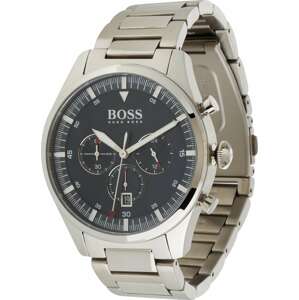 BOSS Black Analogové hodinky 'Pioneer' pastelová modrá / stříbrná